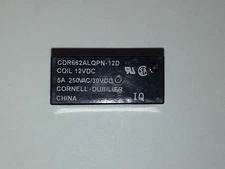 Cornell Dubilier 12 Volt DC DPST/NO Miniature Relay  USA Seller