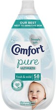 Comfort Pure Ultimate Fresh & Mild Concentrated , 58 washes (870 ml) 9.17 per litre