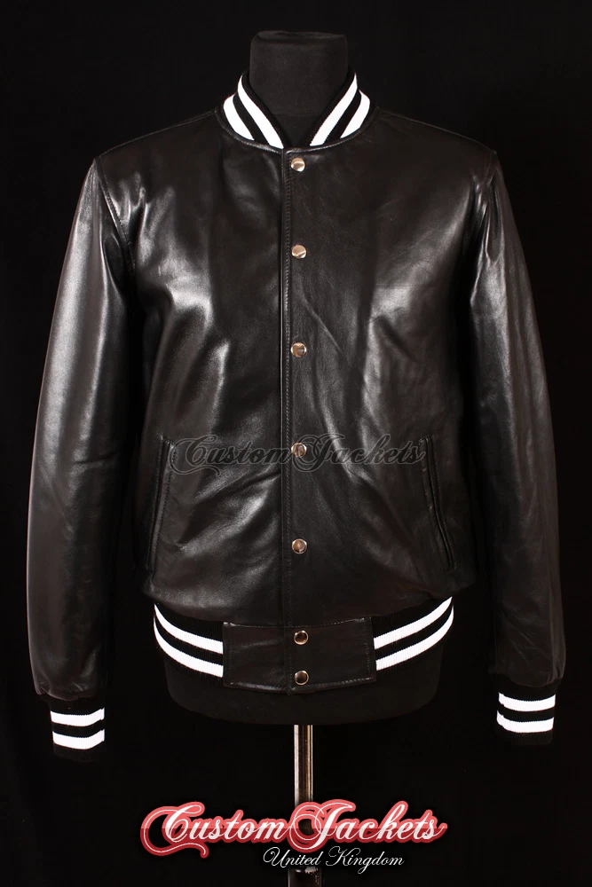 Custom Leather Varsity Jacket