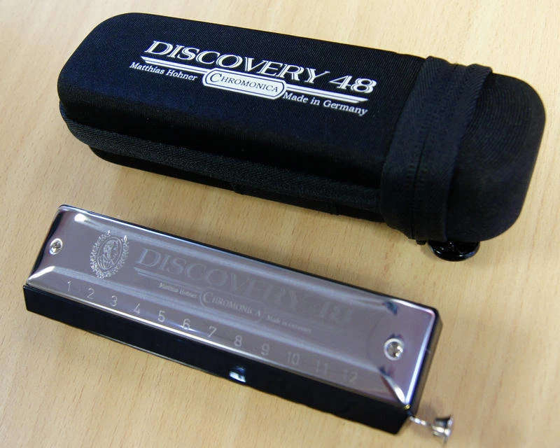 Hohner 7542/48 - Harmonica chromatique Discovery 48 12 trous en Do