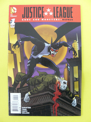 Justice League Gods & Monsters Batman #1 1:10 Variant by Darwyn Cooke | DC | NM-