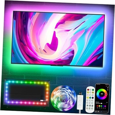 LED Lights for TV, 16.5ft TV led Backlight for 45-75 16.5FT for 45''-75'' TV