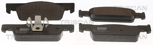 Triscan Bremsbelagsatz, Scheibenbremse Vorderachse U.A. FüR Dacia, Renault-image