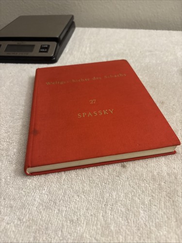 Weltgeschichte Des Schachs Spassky 27 Vintage Chess Book - Picture 4 of 17