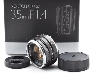 Near Mint] Voigtlander NOKTON classic 35mm F/1.4 II SC VM From