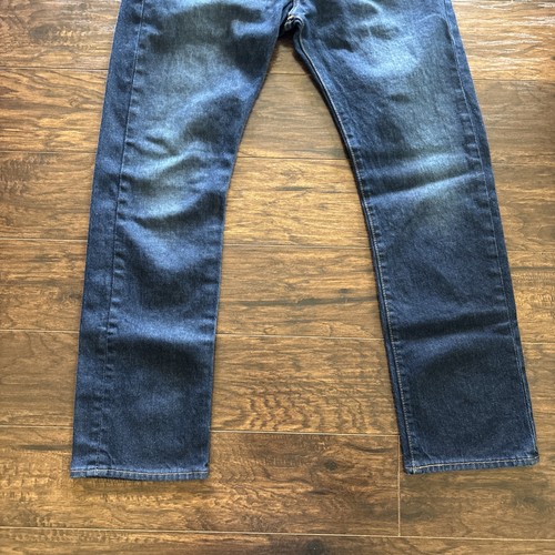 Levi’s 501 Button Fly Jeans Size 31x30 Blue - Picture 3 of 17