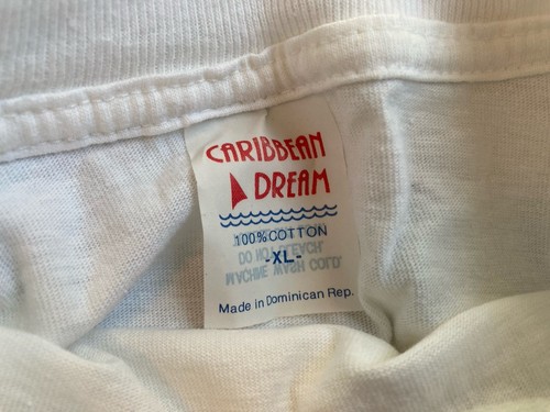 T-SHIRT MAGIC JOHNSON NBA Los Angeles Lakers vintage anni 90 (gioventù? XL) "Ti amiamo" - Foto 3 di 4