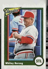 2023 Panini Chronicles #9 Whitey Herzog Classics
