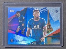 2021-22 Topps Paris Saint-Germain Nuno Mendes #22 Germain - Rainbow Foil #/250