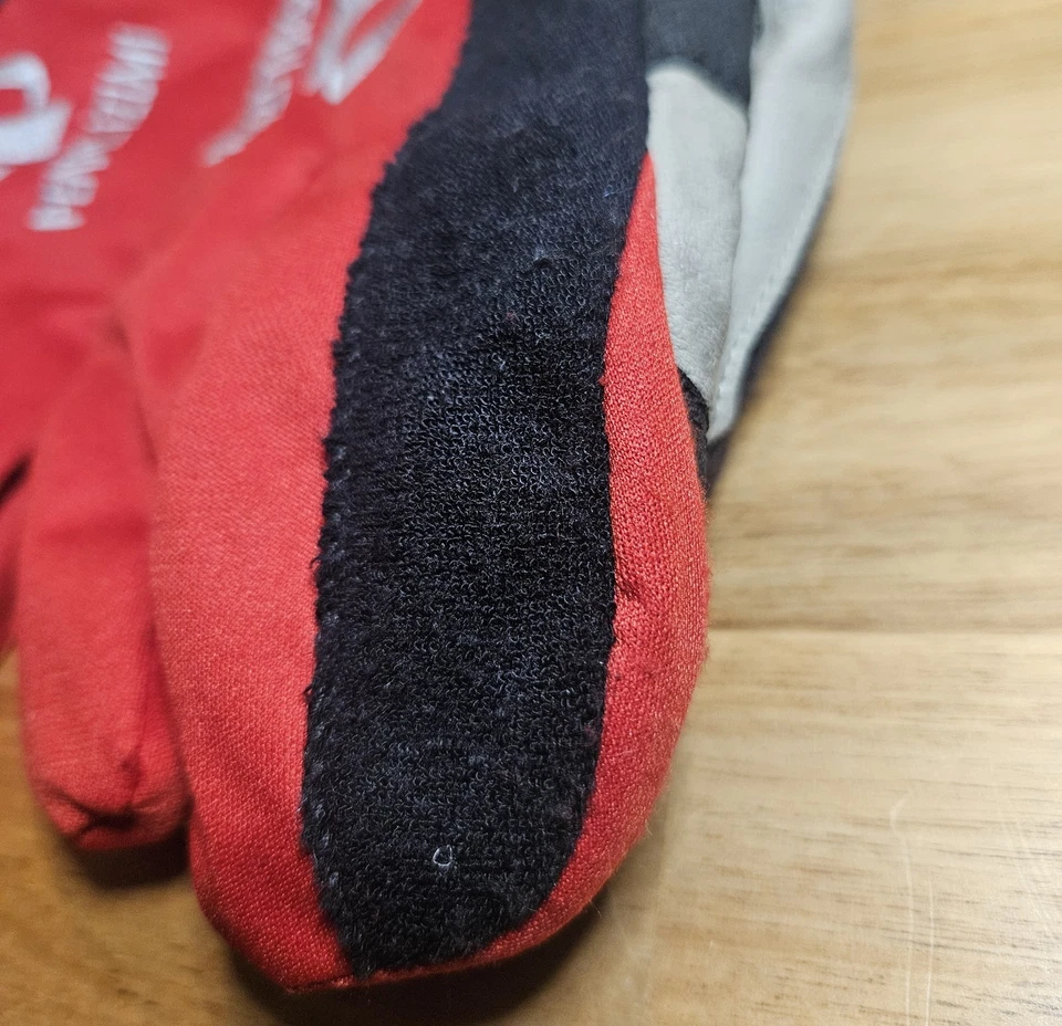 Pearl Izumi Primaloft омар коготь кожи красный Велосипедные варежки перчатки размер M - Изображение 3 из 4