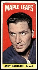 1964-65 Topps Andy Bathgate Toronto Maple Leafs #86