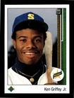 1989 UPPER DECK #1 KEN GRIFFEY JR. RC MARINERS