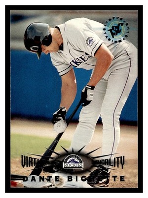 Dante Bichette #168 1995 Stadium Club Virtual Reality