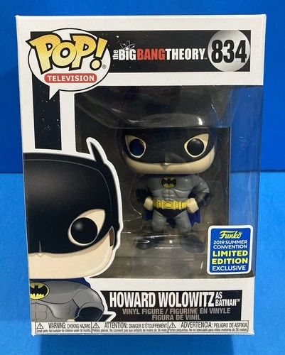 Funko Pop Television 834 Howard Woolowitz as Batman Summer Convention Exclusive