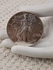 1999 American Eagle Walking Liberty One Ounce Fine Silver Coin Ex Fine