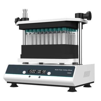 Multi-Tube Lab Vortex Mixer, Adjustable Speed Test Tube Vortex Shaker Mixer