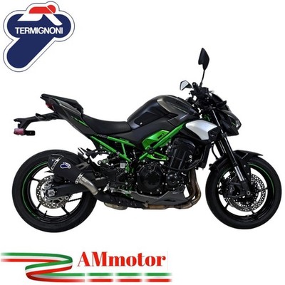 Endrohre Kawasaki Z 900 2025 Auspuff für Motorrad Relevance Edelstahl schwarz
