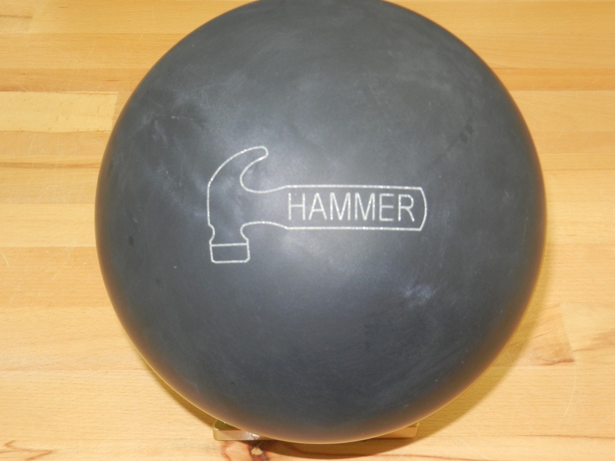 Hammer パープルパールウレタン　14ポンド NIB 14# Hammer Purple Pearl Urethane Bowling Ball 14.2/3-4