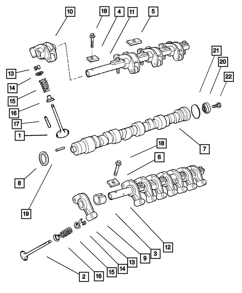 Brazo basculante de escape Mopar original 4648702AC Foto 4 de 4