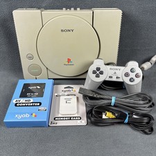 PlayStation 1 - PS1 SCPH-1001 Console w/ Accessory Bundle - Tested