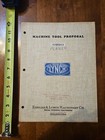 Machine Tool Proposal Ohio Planer Metal Working Company Machinery Co