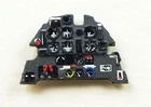 MESSERSCHMITT Bf-109 E COLORED, PE, 3D INSTRUMENT PANEL to AIRFIX#7216 1/72 YAHU