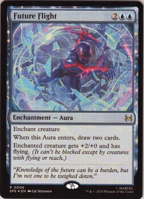 MTG Foil Future Flight R Marvel's Spider-Man: Eternal-Legal 6 NM