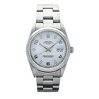 Rolex 15200 Oyster Perpetual Date Steel 34 mm White Dial Automatic Wrist Watch