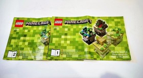 LEGO Minecraft 21102 Minecraft Micro World the Forest Complete Clean No Box 2012