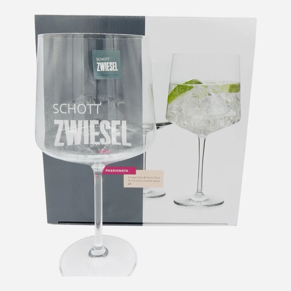 Schott Zwiesel Kristallglas Gin Tonic Passionata 2 Stück Tritan Glas NEU OVP - Bild 2 von 2
