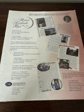 The Creative Memories Collection 8 1/2X11 Ruled Scrapbook Pages 5 sheets 10 page