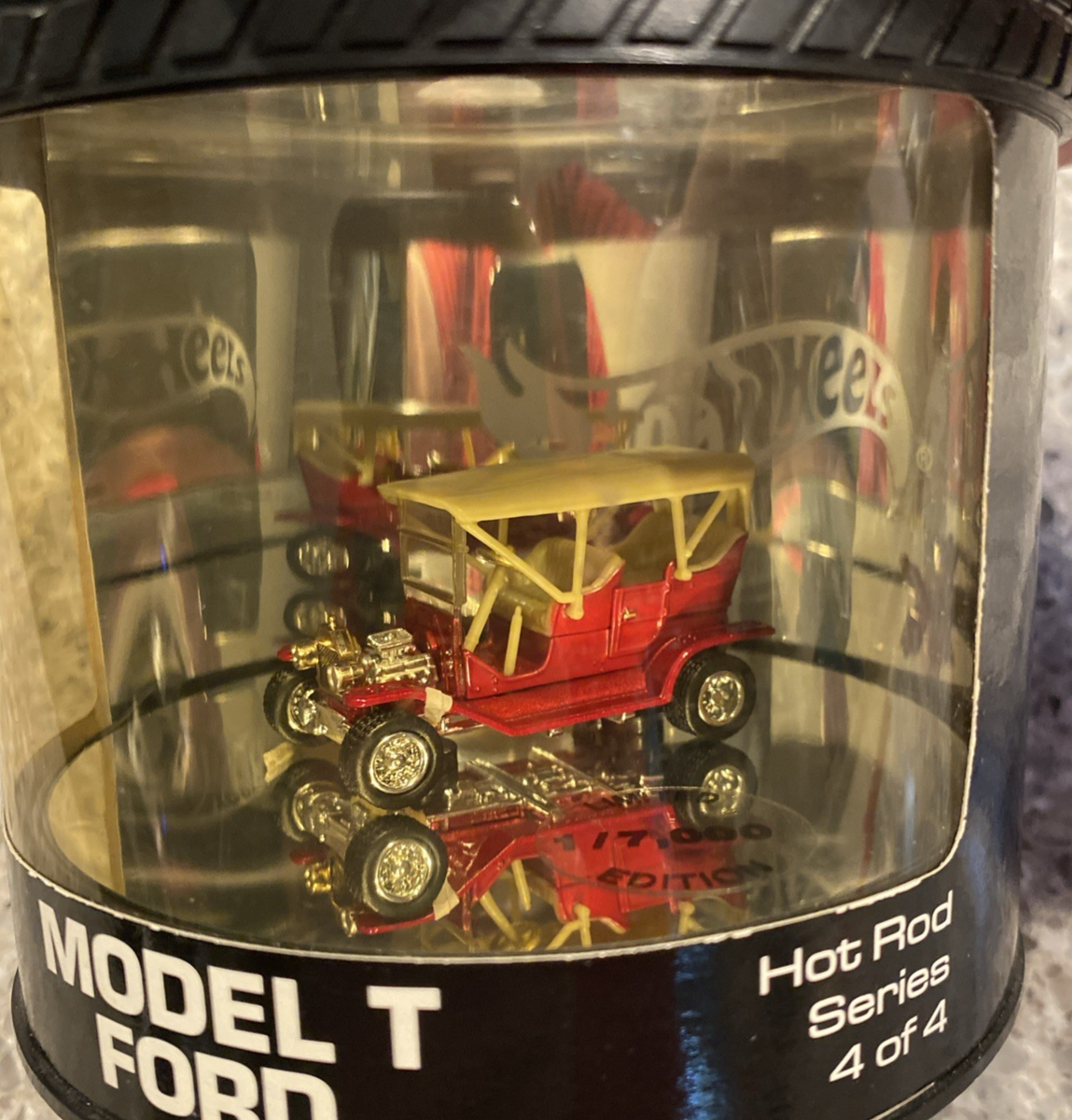 Hot Wheels Hot Rod Series Model T Ford 2003 RLC Red 1 of 7000 Can