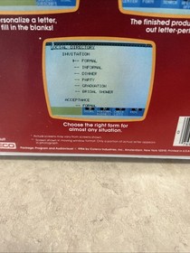 Smart Letters and Forms Coleco for ADAM ColecoVision Computer