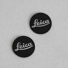 Leica M / Q Black Dot Logo Replacement 10mm New for M6, M10, M11, Q3 etc. 2pcs