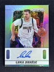 2024-25 Panini Prizm DECA Luka Doncic Silver Prizm Signatures Auto #PDS-LUK