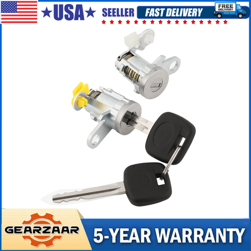 Door Lock Cylinder w/ 2 Keys for Toyota Tacoma 1995-2004 69051-35070 - Foto 1 di 9