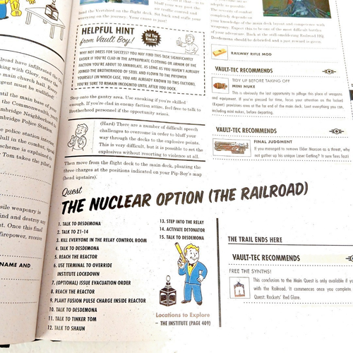 Fallout 4 Vault Dweller's Survival Guide Collectors Edition VTB-004-111 RMF18-GB - Picture 6 of 8