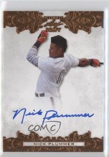 2015 Leaf Ultimate Draft Bronze Etched Foil Nick Plummer #BA-NP1 Auto 0io