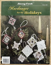 Stoney Creek Collection Book 308 HARDANGER FOR THE HOLIDAYS Ornaments