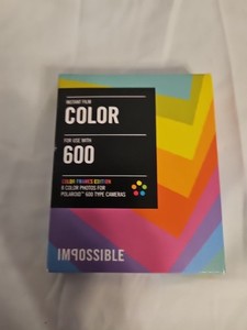 Impossible Instant Color Film for Polaroid 600 Type Camera 8 Color Photos 2015