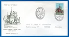 STAMPS FINLAND-Keuruu church , FDC, 1970-#