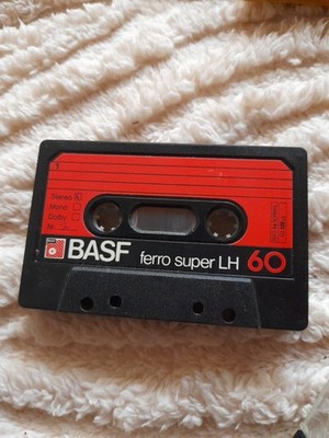 BASF ferror super LH 60 Audio Kassette Cassette Tape  | 1 x bespielt 