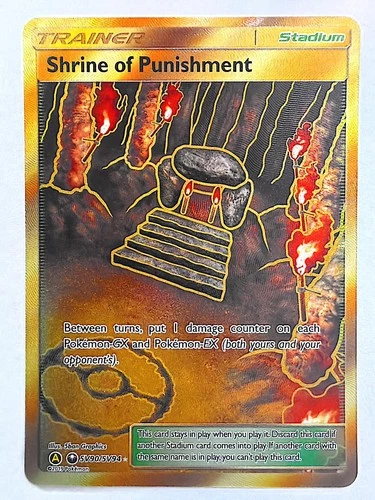 Shrine of Punishment SV90/SV94 Secret Rare Hidden Fates Shiny Vault Pokemon NM