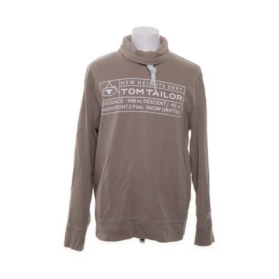 Tom Tailor, Kapuzenpullover, Größe: XL, 1034389, Beige, Baumwolle, Print #fx1