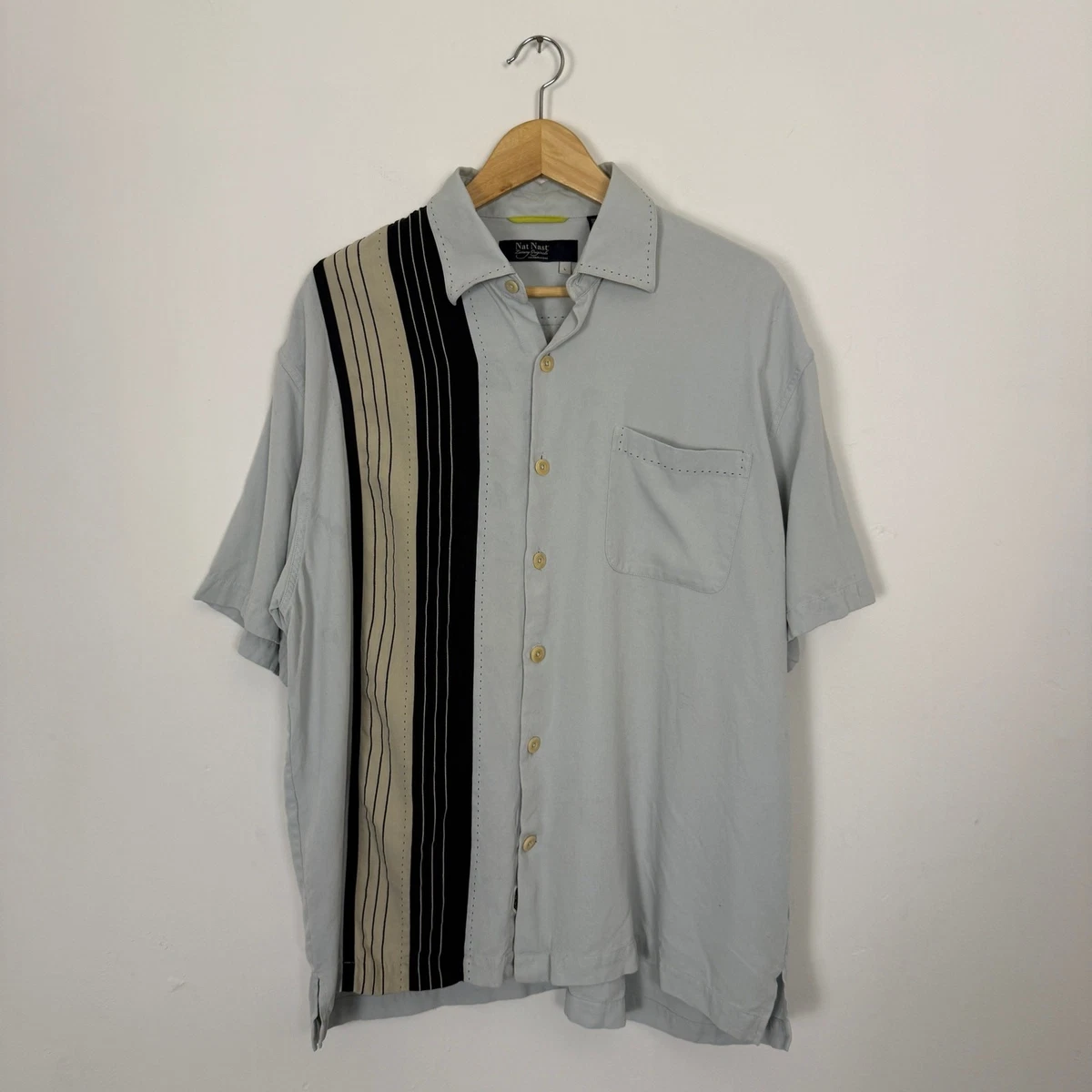 Nat Nast Silk Casual Button-Down Shirts for Men for sale | eBay