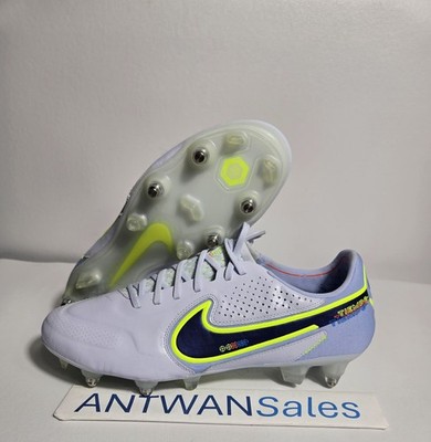 Mens Size 9.5 Nike Tiempo Legend 9 Elite SG-Pro AC Grey DB0822-055 Soccer Cleats
