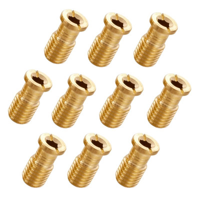 - 10 Pack Pool Cover Brass Anchor Head Screw Bolt for Pool Cover Anchors for Con