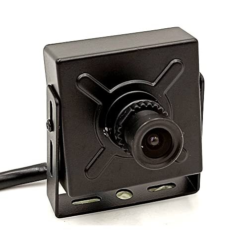 CNDST CCTV Mini POE telecamera IP, HD 4MP piccola telecamera interna IP (g2y)