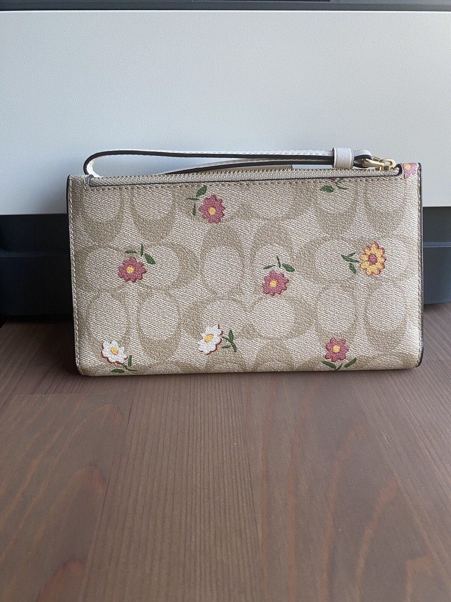 【DEINET】SIGNATURE WALLET (4COLORS) NWOT Coach Tech Wallet In Signature Canvas With Nostalgic