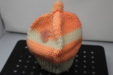 Hand Crocheted Beanie Bee's Custom Craft 